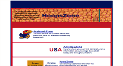 Desktop Screenshot of hoopszone.net